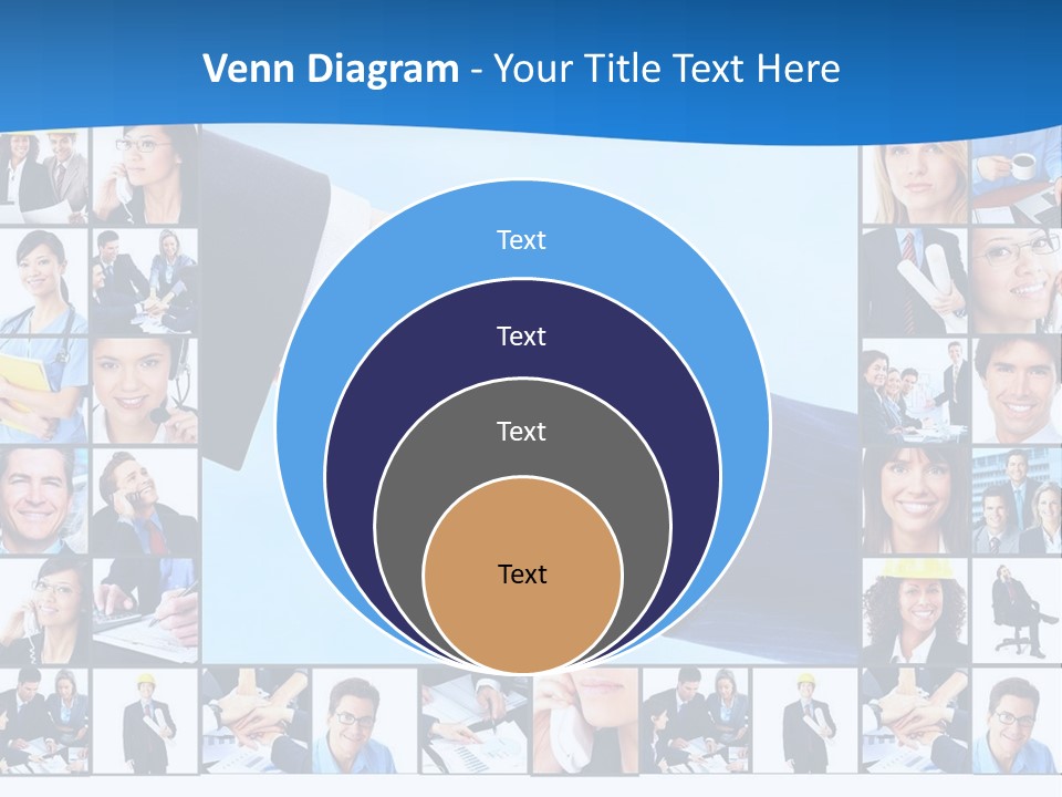 Young Service Customer PowerPoint Template