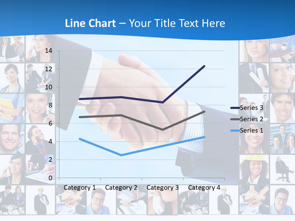Young Service Customer PowerPoint Template
