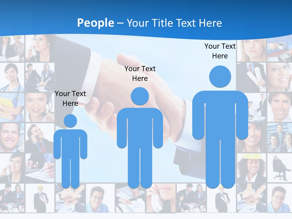 Young Service Customer PowerPoint Template