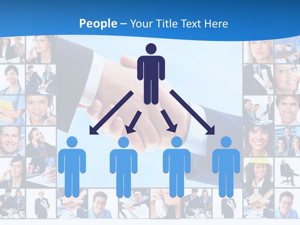 Young Service Customer PowerPoint Template