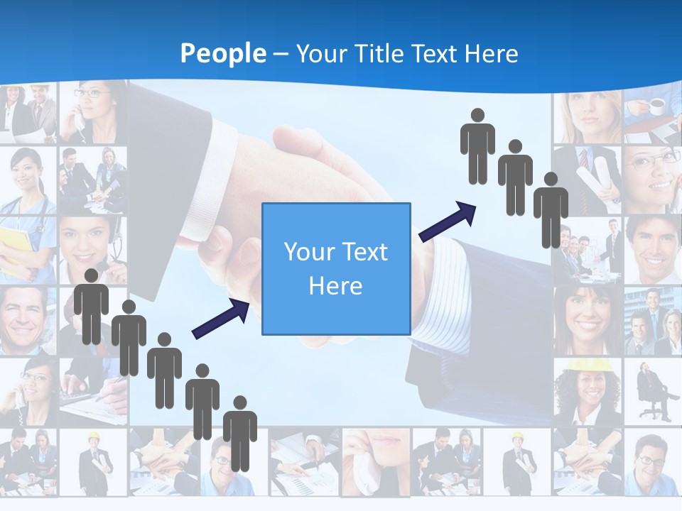 Young Service Customer PowerPoint Template