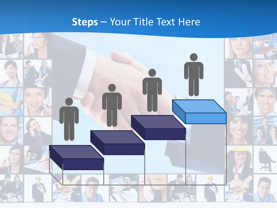 Young Service Customer PowerPoint Template