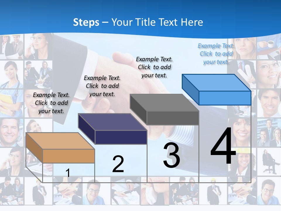 Young Service Customer PowerPoint Template