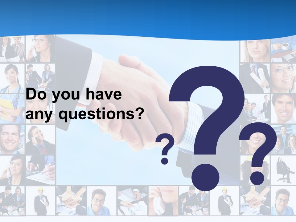 Young Service Customer PowerPoint Template