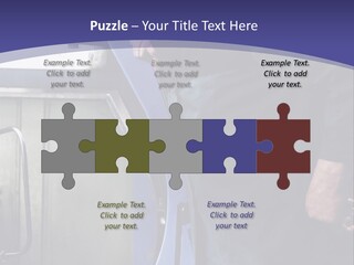 A Man Standing Next To A Machine In A Factory PowerPoint Template