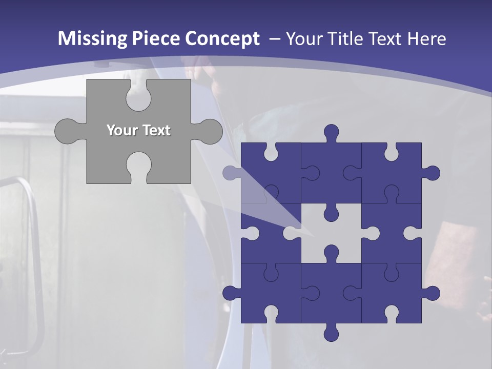 A Man Standing Next To A Machine In A Factory PowerPoint Template