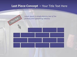 A Man Standing Next To A Machine In A Factory PowerPoint Template