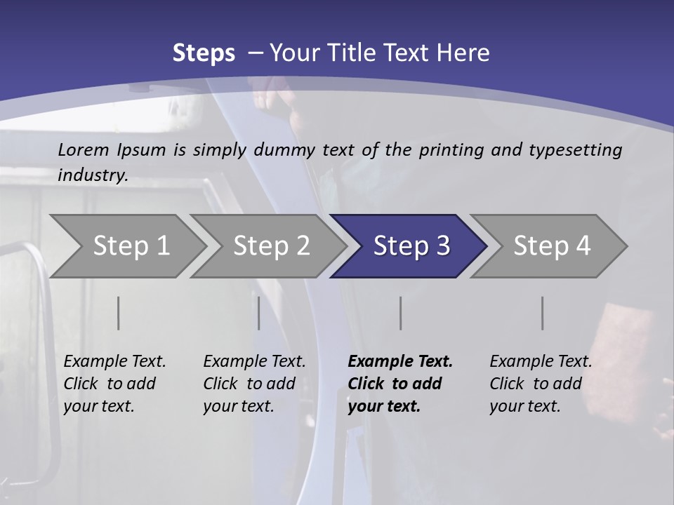 A Man Standing Next To A Machine In A Factory PowerPoint Template
