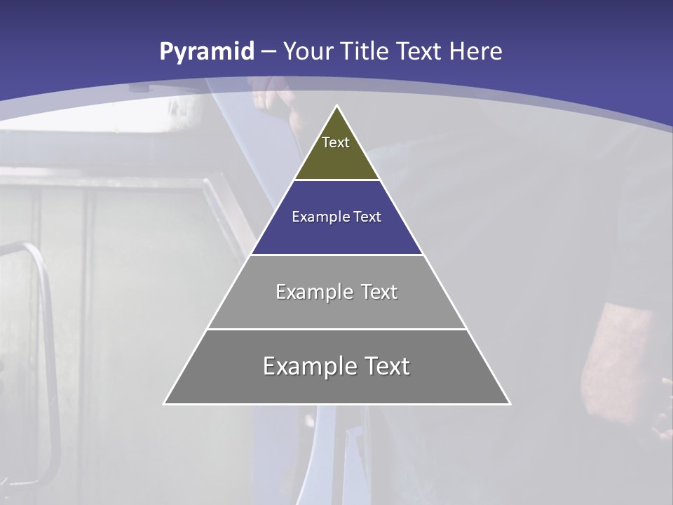 A Man Standing Next To A Machine In A Factory PowerPoint Template