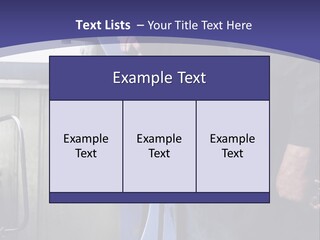 A Man Standing Next To A Machine In A Factory PowerPoint Template