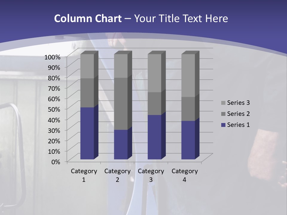 A Man Standing Next To A Machine In A Factory PowerPoint Template