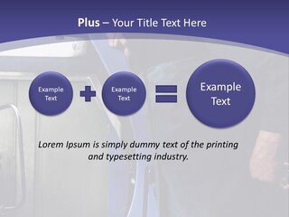 A Man Standing Next To A Machine In A Factory PowerPoint Template