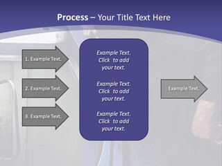 A Man Standing Next To A Machine In A Factory PowerPoint Template