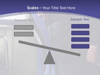 A Man Standing Next To A Machine In A Factory PowerPoint Template