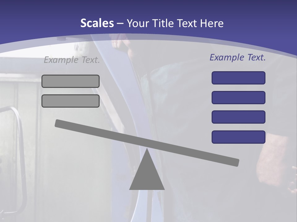 A Man Standing Next To A Machine In A Factory PowerPoint Template