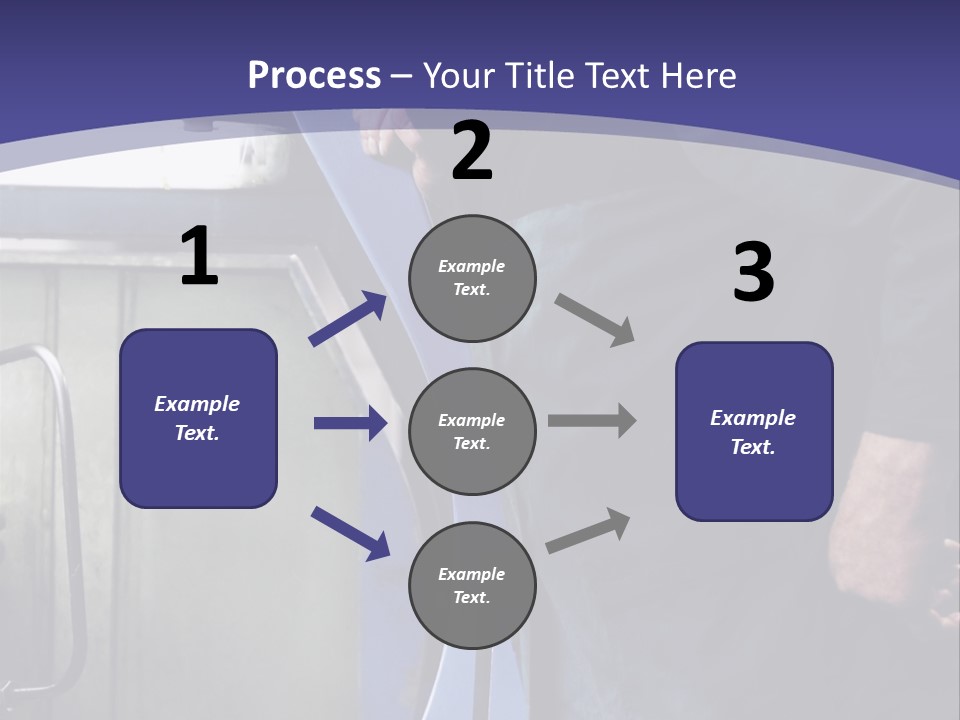 A Man Standing Next To A Machine In A Factory PowerPoint Template