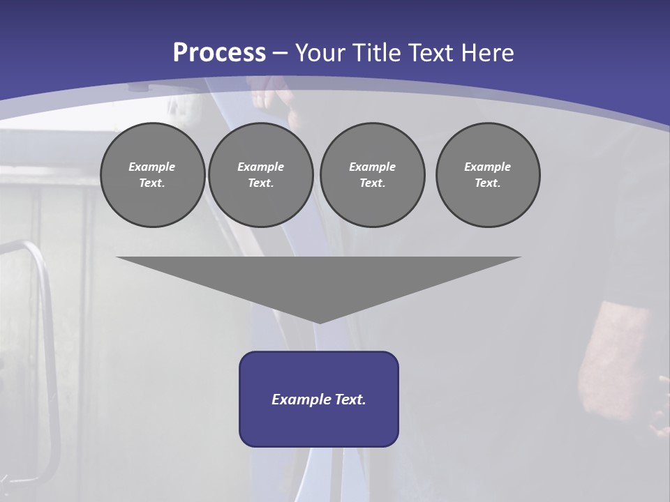 A Man Standing Next To A Machine In A Factory PowerPoint Template
