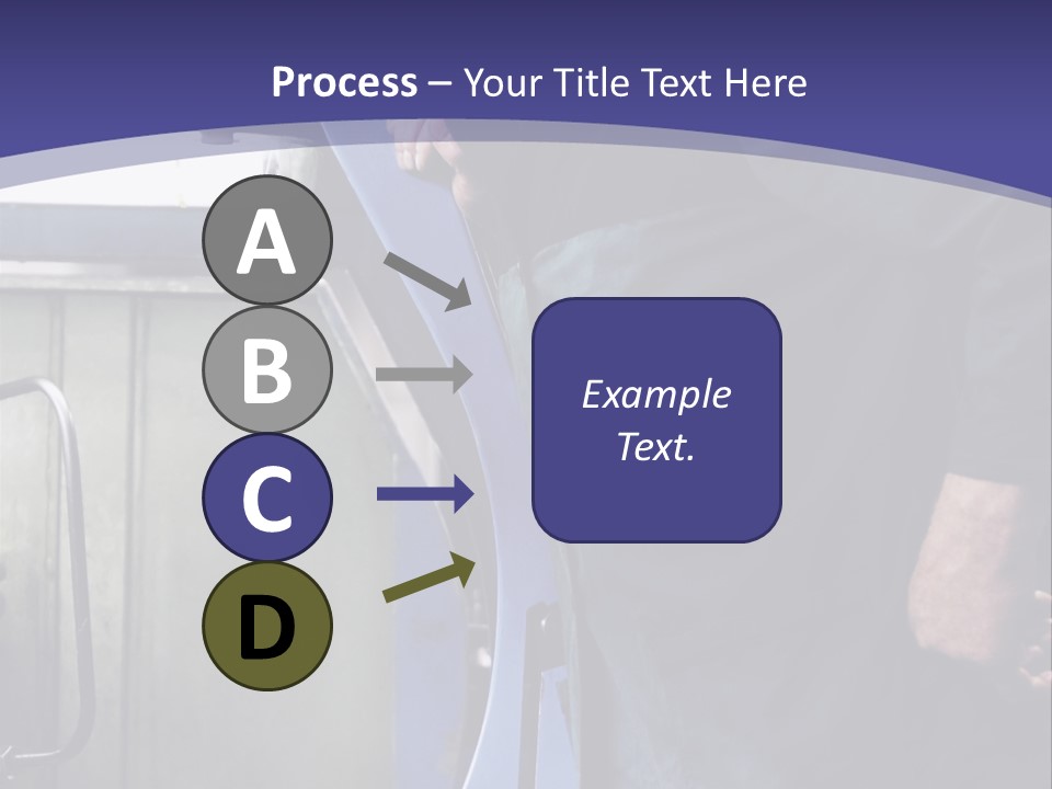 A Man Standing Next To A Machine In A Factory PowerPoint Template