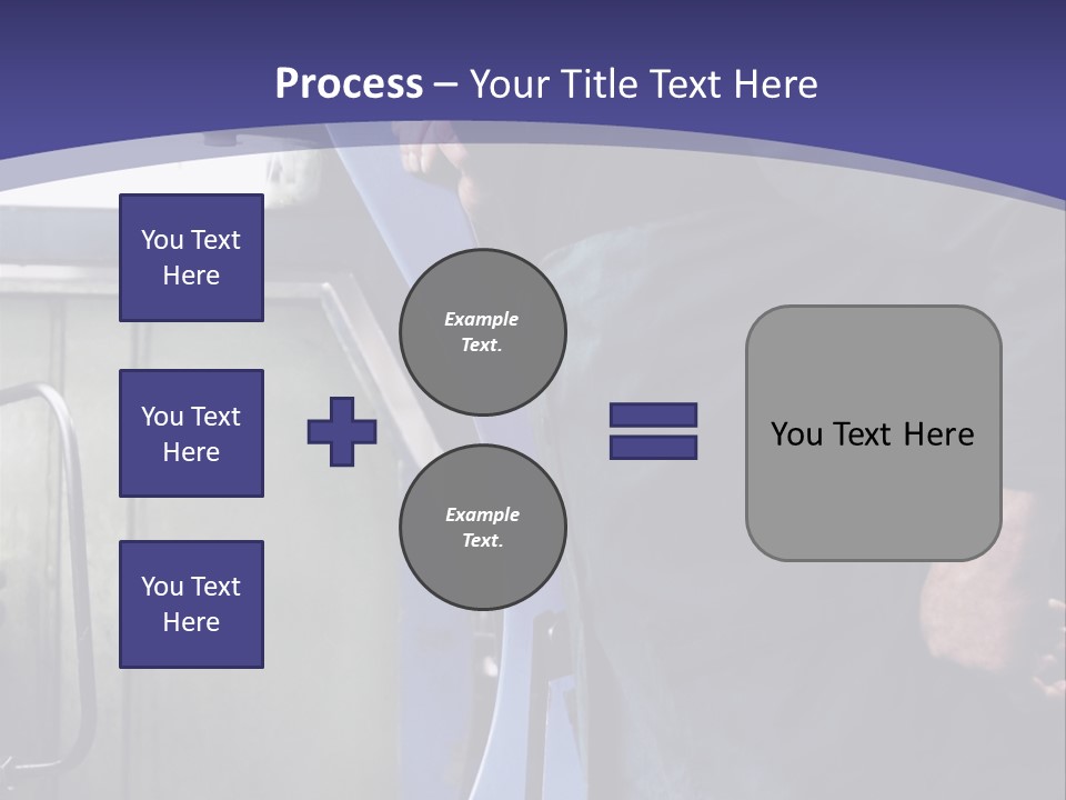 A Man Standing Next To A Machine In A Factory PowerPoint Template