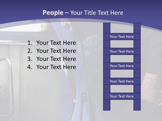 A Man Standing Next To A Machine In A Factory PowerPoint Template