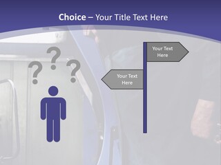 A Man Standing Next To A Machine In A Factory PowerPoint Template