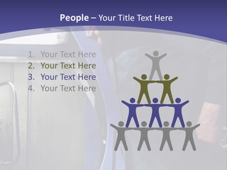 A Man Standing Next To A Machine In A Factory PowerPoint Template