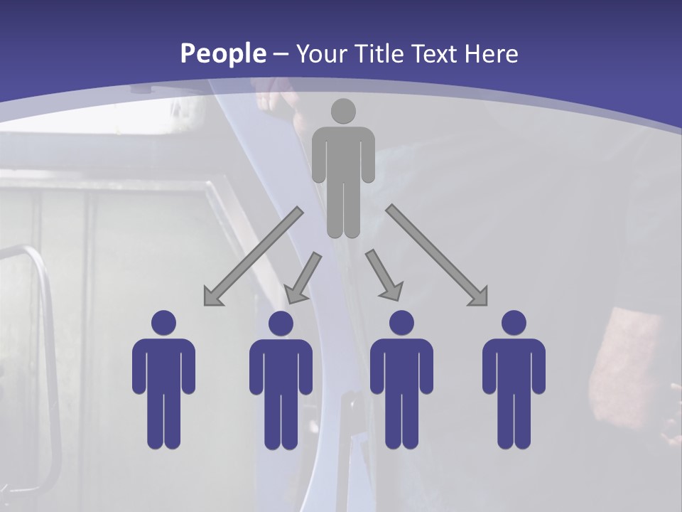 A Man Standing Next To A Machine In A Factory PowerPoint Template