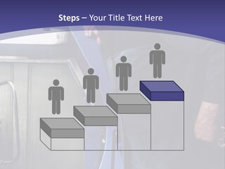 A Man Standing Next To A Machine In A Factory PowerPoint Template