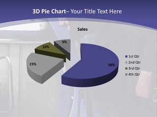 A Man Standing Next To A Machine In A Factory PowerPoint Template
