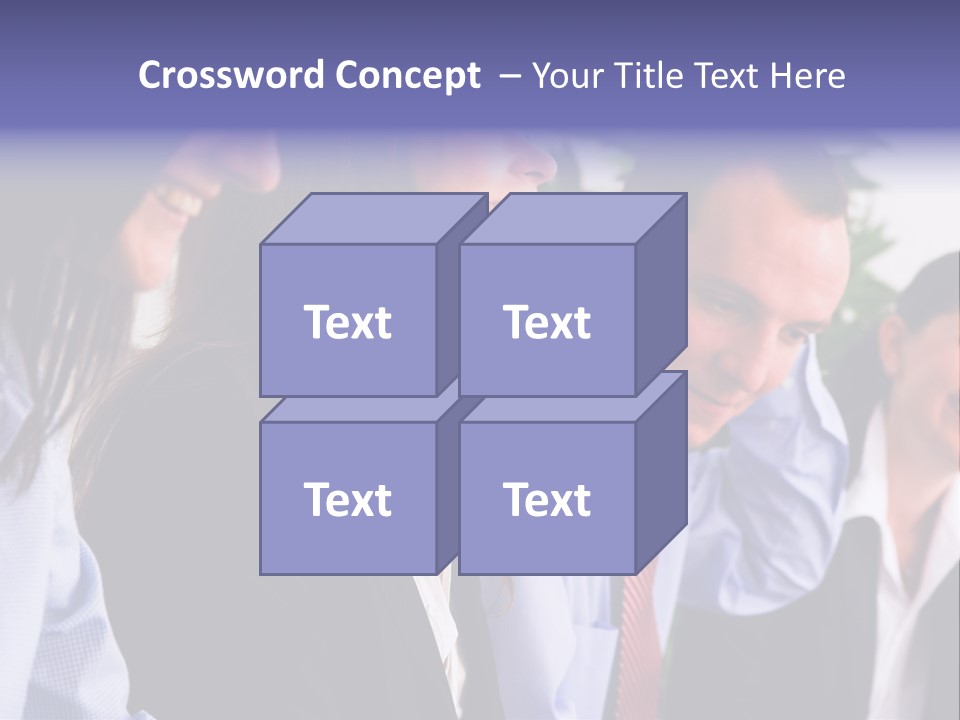 Dictate Inside Standing PowerPoint Template