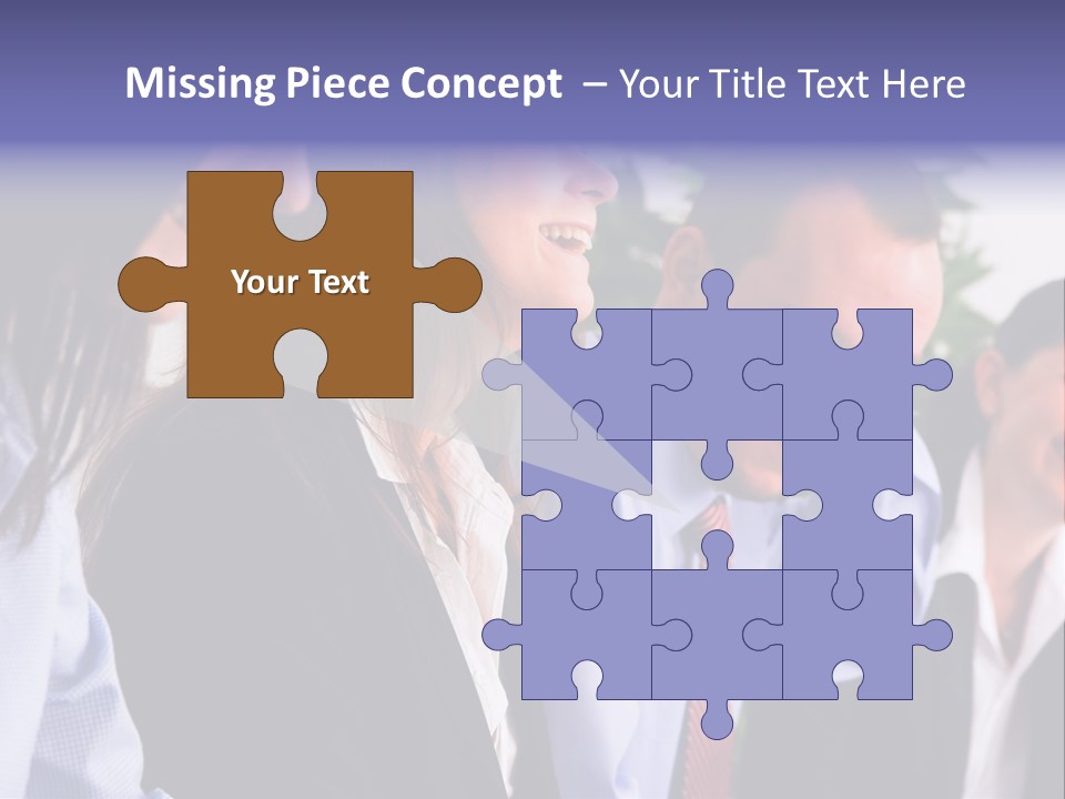 Dictate Inside Standing PowerPoint Template