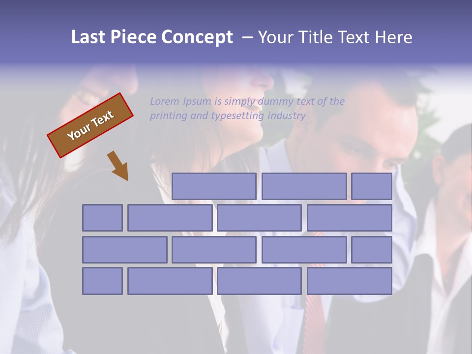 Dictate Inside Standing PowerPoint Template