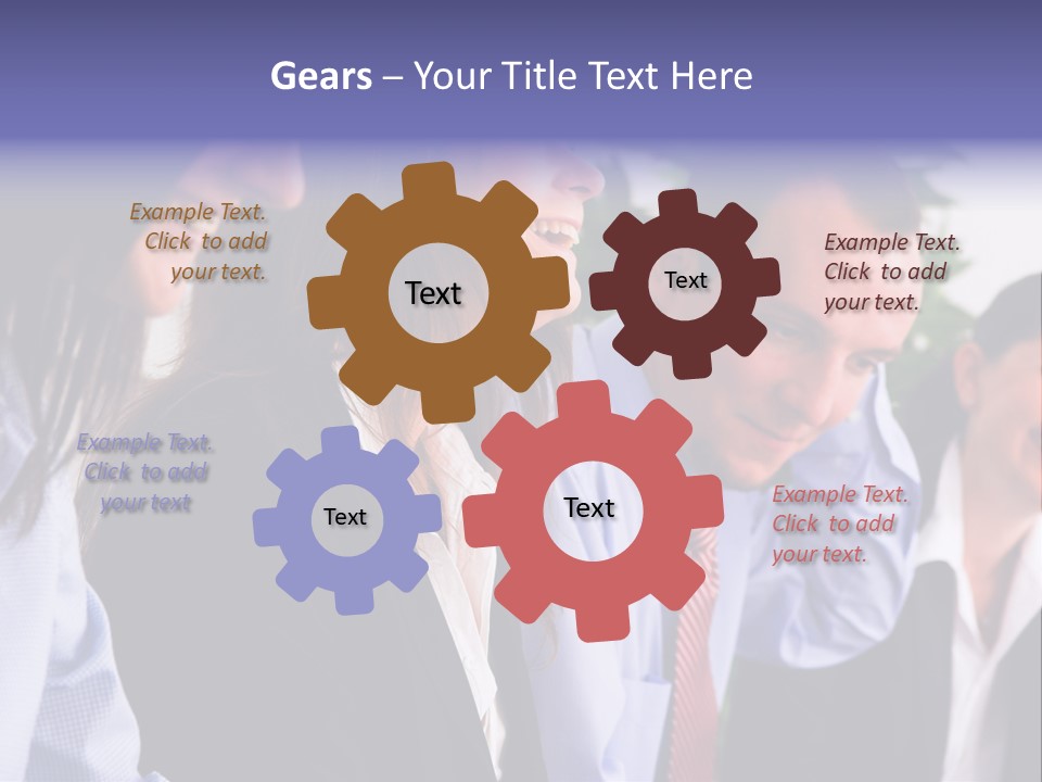 Dictate Inside Standing PowerPoint Template