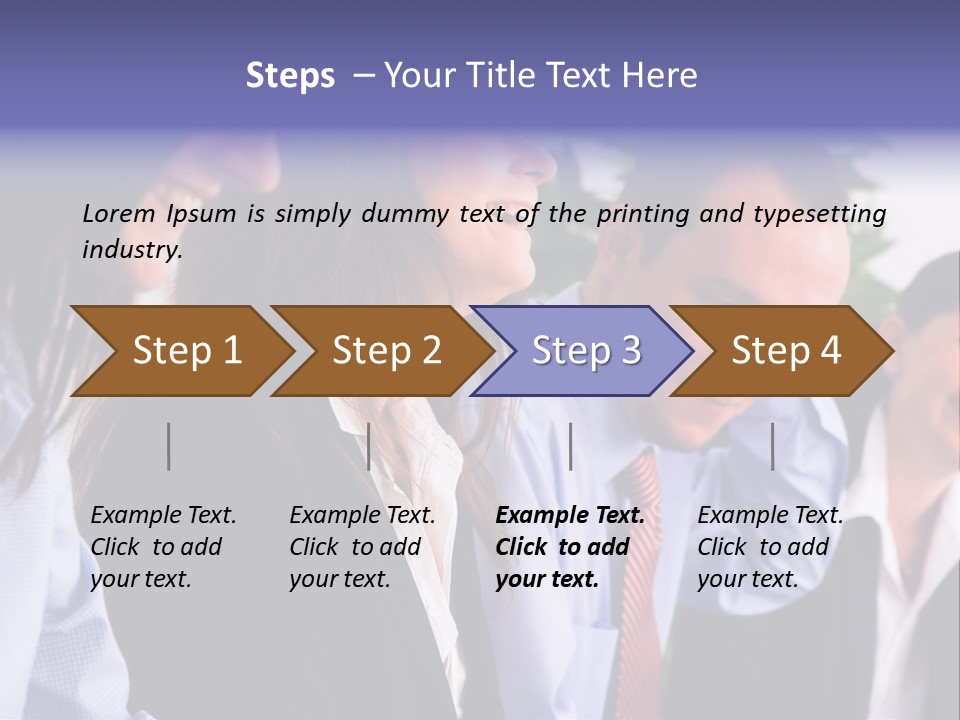 Dictate Inside Standing PowerPoint Template