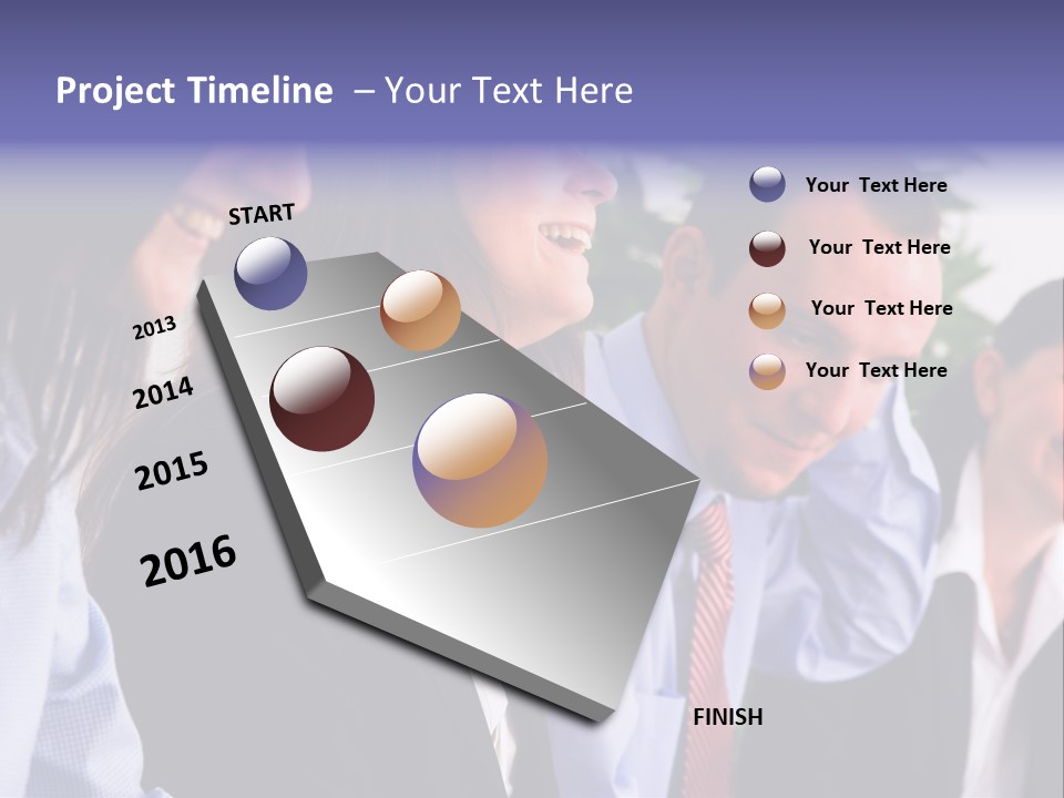 Dictate Inside Standing PowerPoint Template