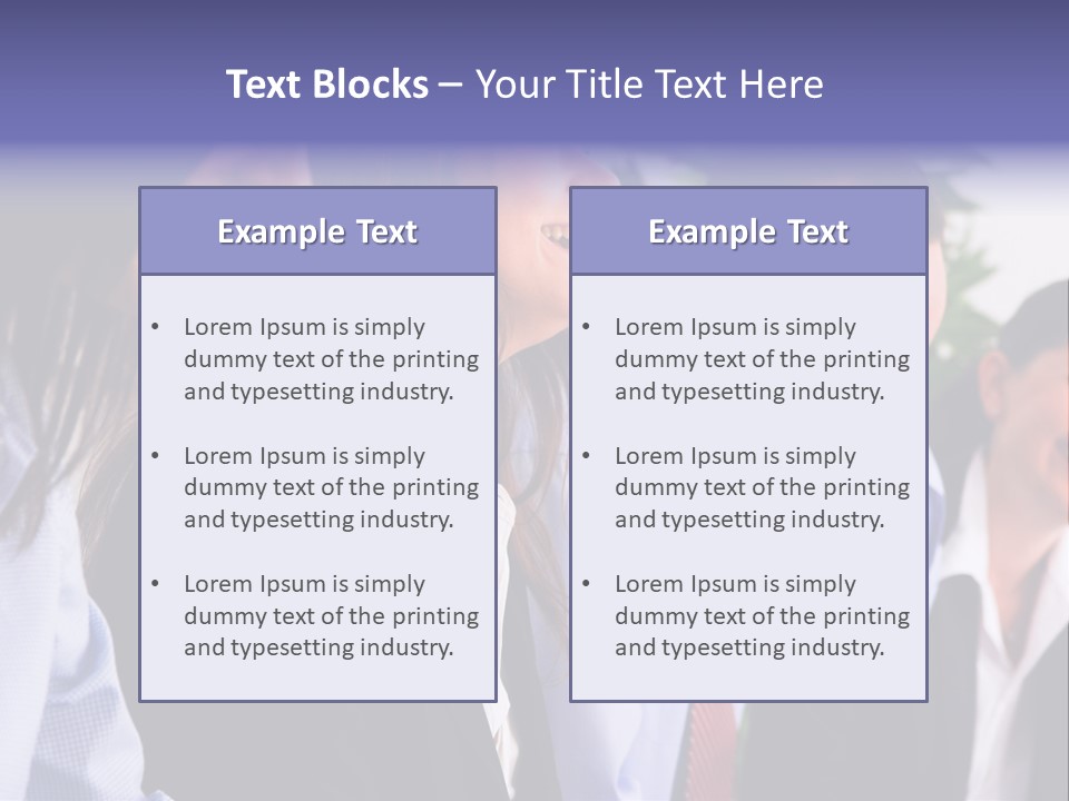 Dictate Inside Standing PowerPoint Template