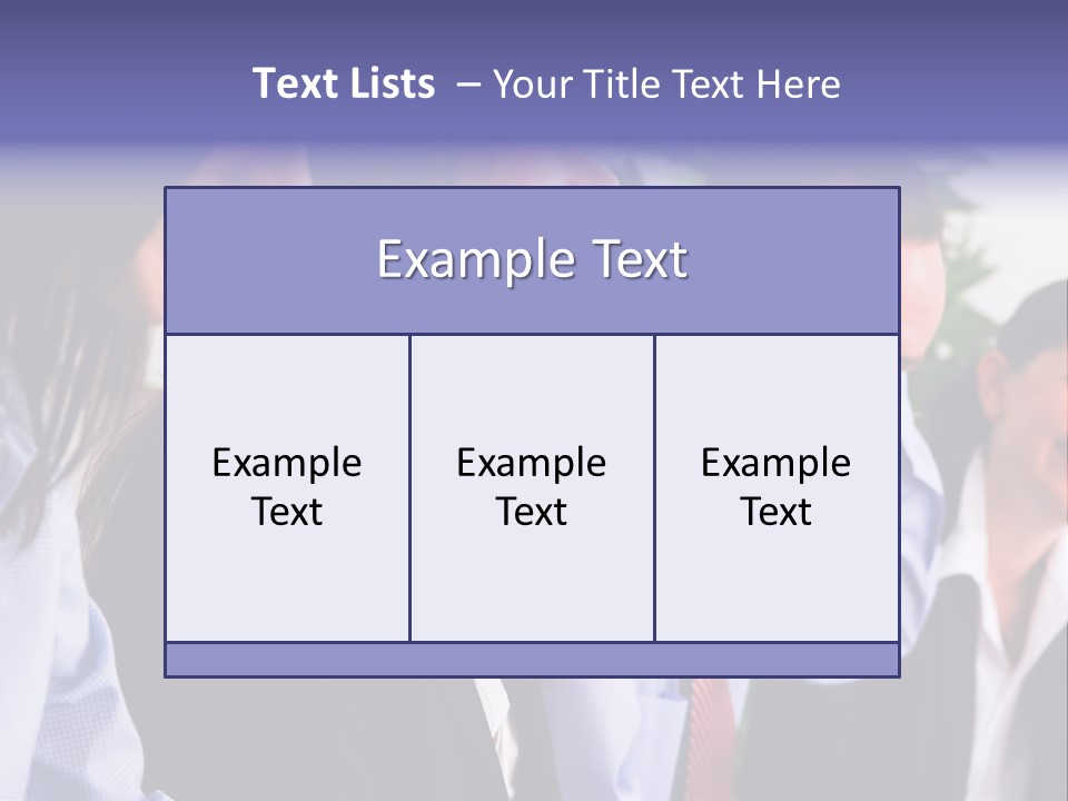 Dictate Inside Standing PowerPoint Template