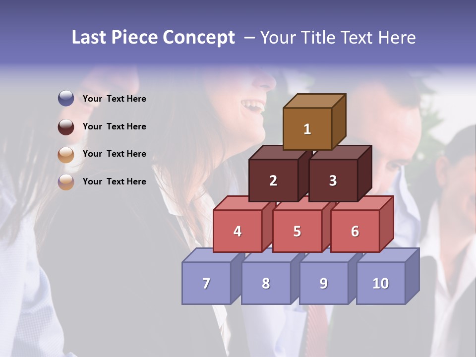 Dictate Inside Standing PowerPoint Template