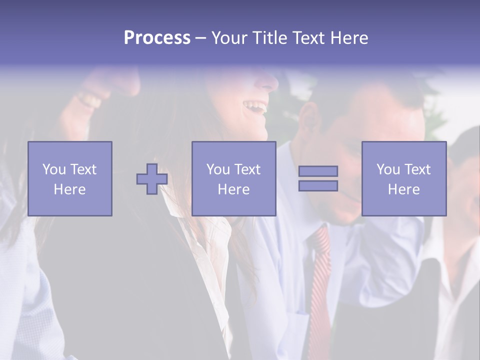 Dictate Inside Standing PowerPoint Template