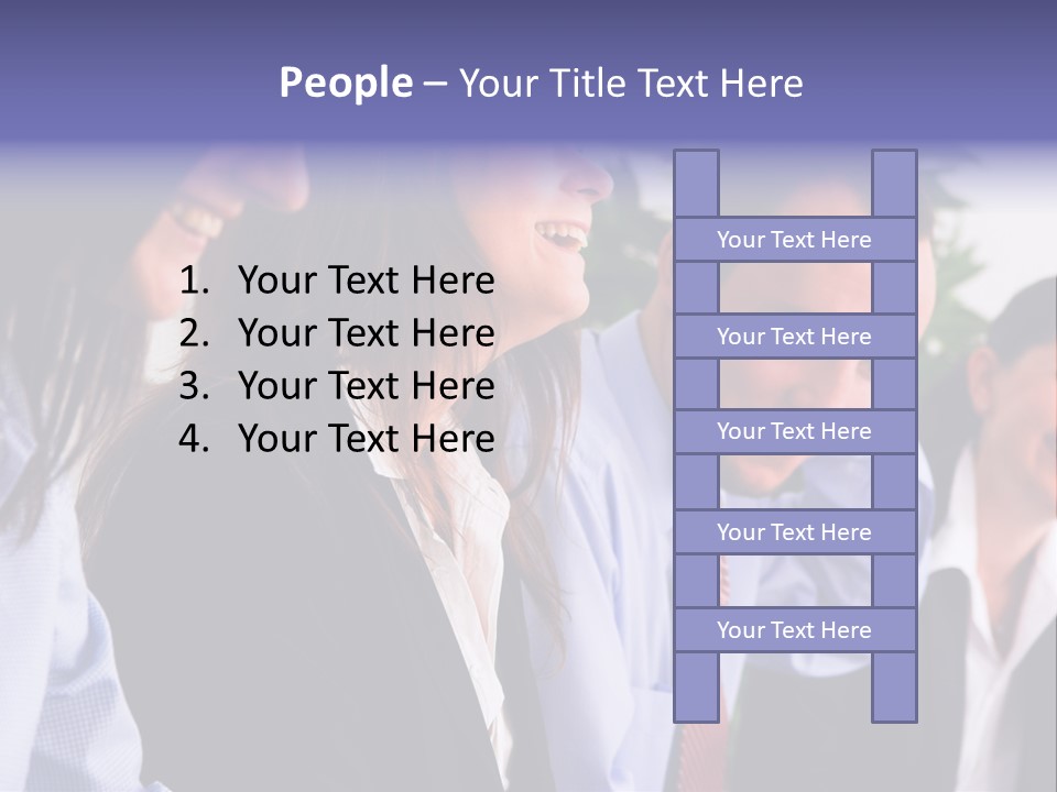 Dictate Inside Standing PowerPoint Template