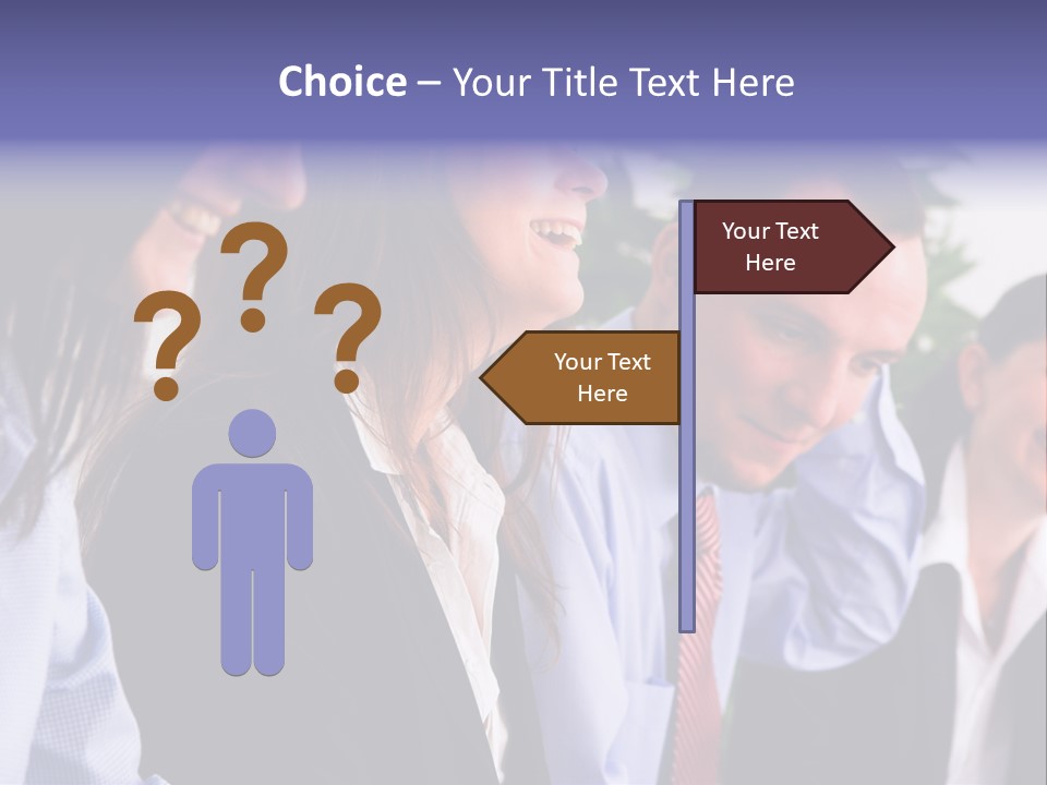 Dictate Inside Standing PowerPoint Template