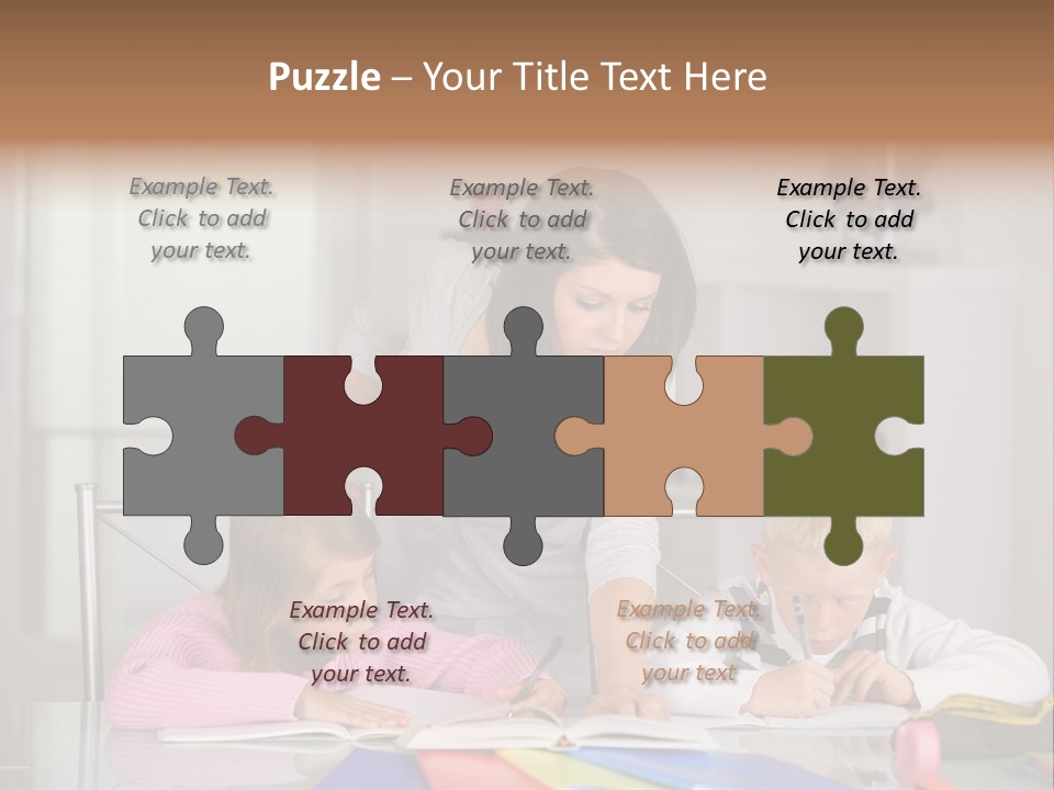 Dictate Inside Standing PowerPoint Template