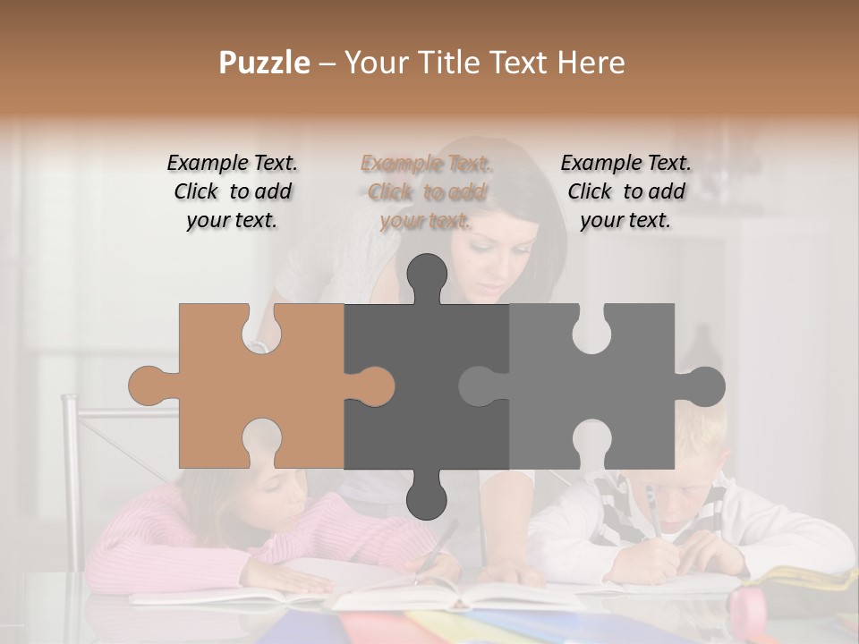 Dictate Inside Standing PowerPoint Template