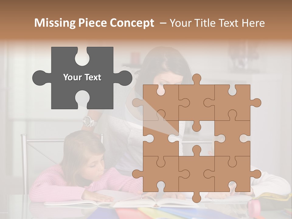Dictate Inside Standing PowerPoint Template