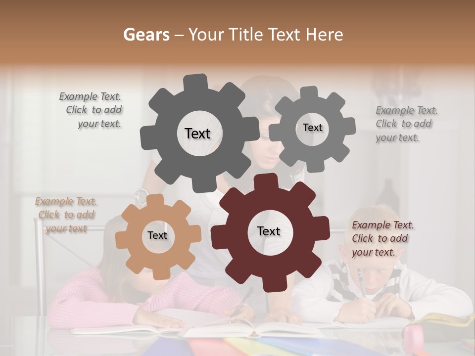 Dictate Inside Standing PowerPoint Template