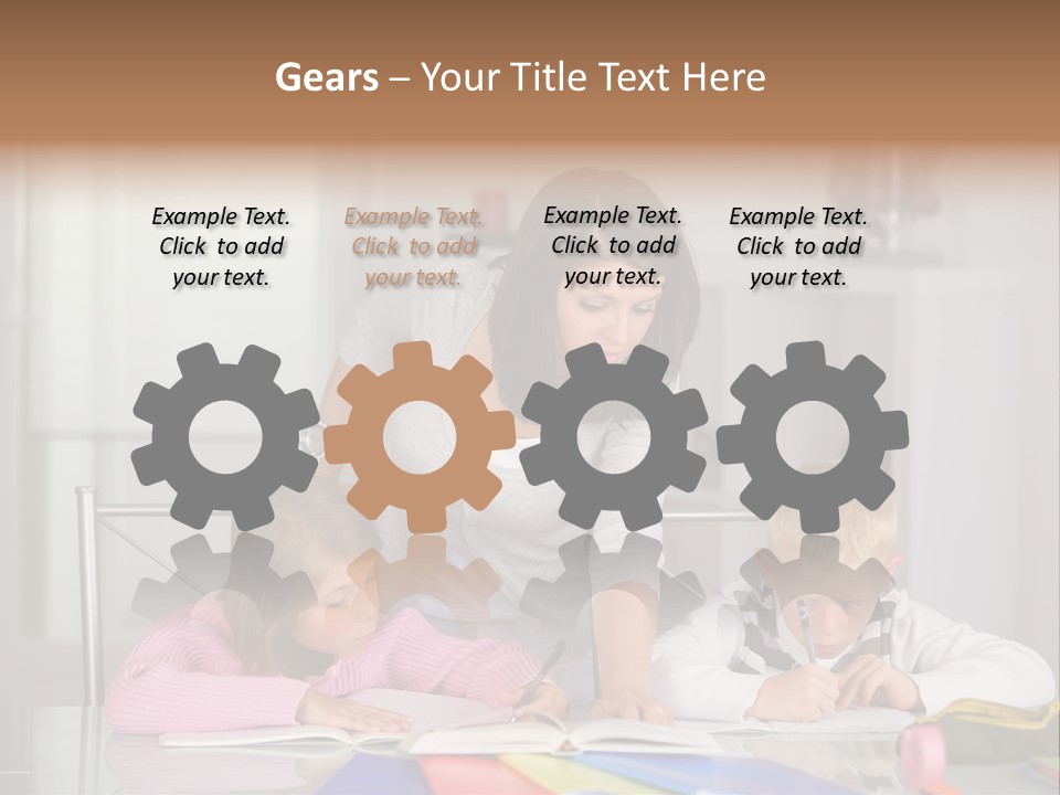 Dictate Inside Standing PowerPoint Template