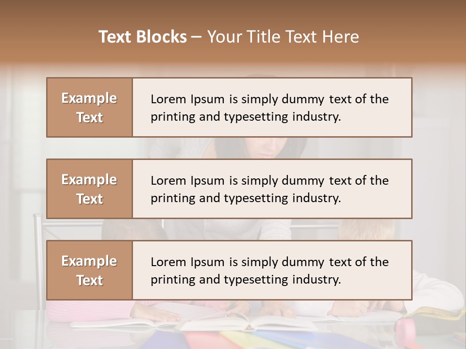 Dictate Inside Standing PowerPoint Template