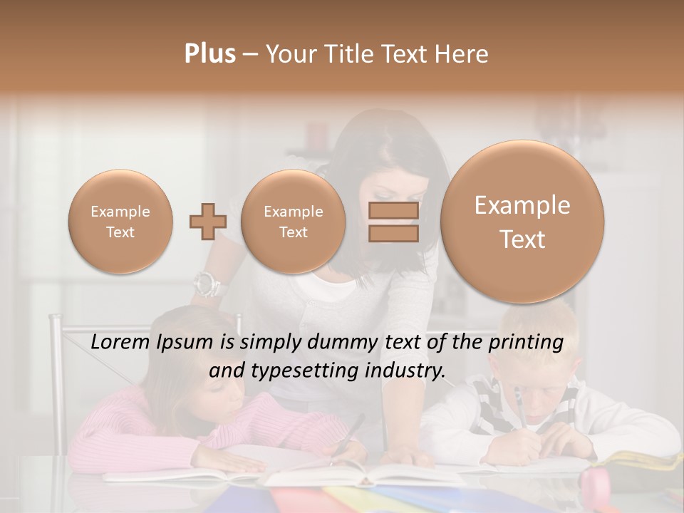 Dictate Inside Standing PowerPoint Template