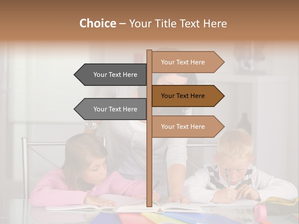 Dictate Inside Standing PowerPoint Template