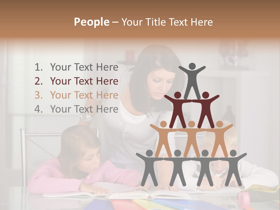 Dictate Inside Standing PowerPoint Template